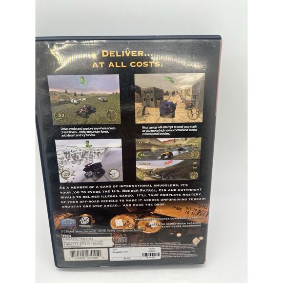 Smuggler's Run (Sony PlayStation 2 PS2) | CIB | Tested & Works! - Picture 4 of 10